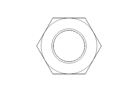 Écrou hexagonal LH M12 St-Zn DIN934