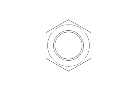 Écrou hexagonal M18x1,5 St-Zn DIN936