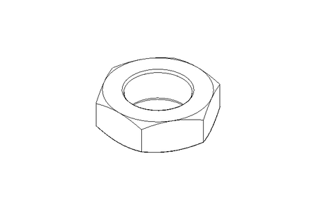 Écrou hexagonal LH M20x1,5 St-Zn DIN936