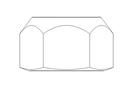 六角螺母 M12x1,5 St-Zn DIN980