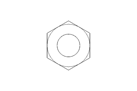 Hexagon nut M12 St-Zn DIN985