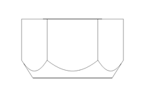 Écrou hexagonal M20 St-Zn DIN985