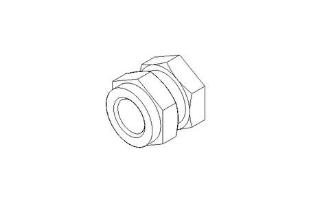 Threaded bush C M4x6 MS DIN16903