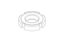 Slotted nut M20x1.5 A2 DIN1804