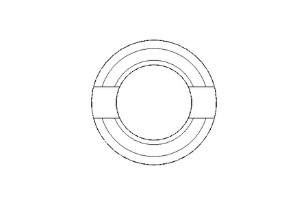 Threaded bush M10x14 St-Zn