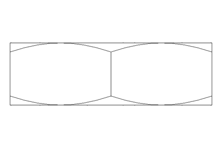 Hexagon nut M8x0.75 St-Zn ISO8675