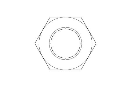 Écrou hexagonal M8x0,75 St-Zn ISO8675