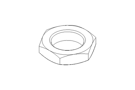 Tuerca hexagonal M12x1 A2