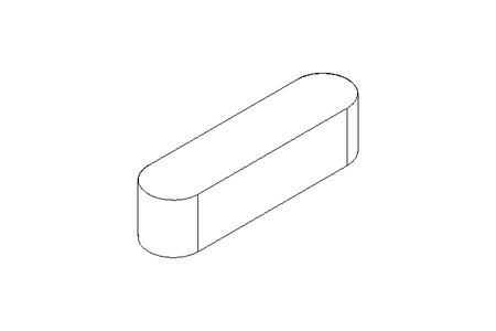 Chaveta DIN6885-1 A 16x4x4 1.4571