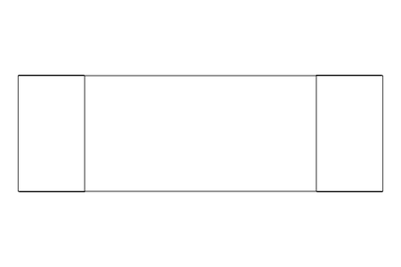 Passfeder DIN6885-1 A 22x8x7 1.4571