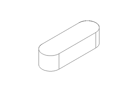 Chaveta DIN6885-1 A 32x10x8 1.4571