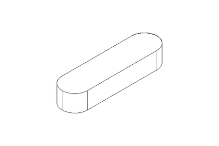 Linguetta di aggiustamen. DIN6885-1 A 45