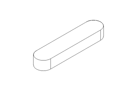 Passfeder DIN6885-1 A 100x22x14