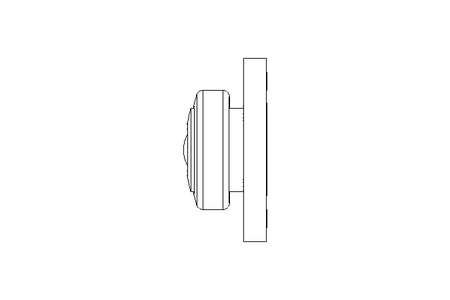 Combined bearing with plate