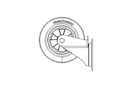 CASTER ROLLER 200X50