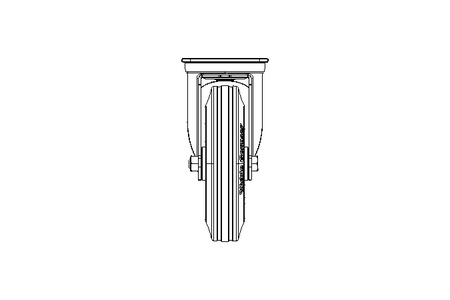 Rodízio articulado 200X50