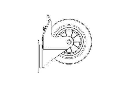 Rueda giratoria 200x50 205kg