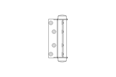 Dobradiça de porta c/ mola Gr. 1