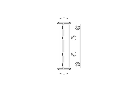 Dobradiça de porta c/ mola Gr. 1