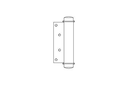 Dobradiça de porta c/ mola Gr. 1