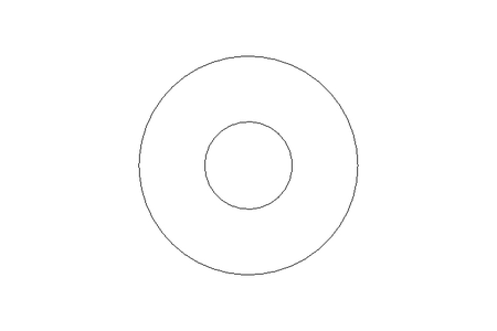 Подкладная шайба 2,8x7x0,5 A2 DIN125