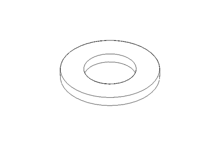 Подкладная шайба 5,3x10x1 A4 DIN125