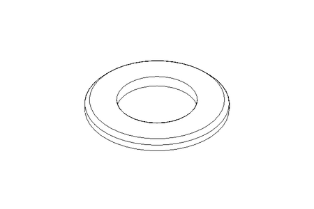 Arandela plana B 28x50x4 St-Zn DIN125