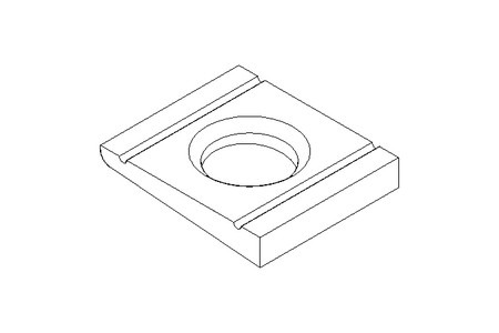 Rondelle pour profil U 13 St-Zn DIN6918