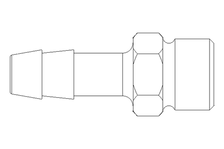 Einschraubtülle G3/8" LW 9 Ms