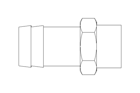 Conector de mangueira G1/2 160/3A Ms58