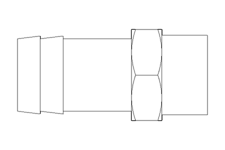 Conector de mangueira G1/2 160/3A Ms58