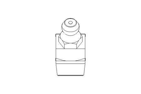 Bico de lubrific 1/8 pol BSP DIN 71412