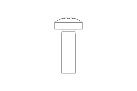 Fillister head screw M2.5x8 A2 ISO7045