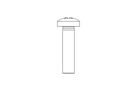 Fillister head screw M5x20 A2 ISO7045