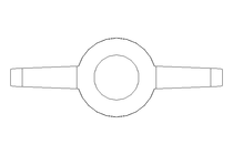 Flügelschraube M 8x30 A2 DIN 316