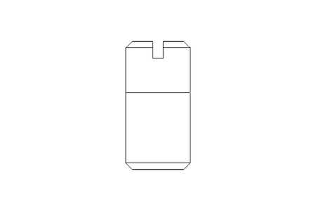 Vis sans tête M6x12 A2 DIN427