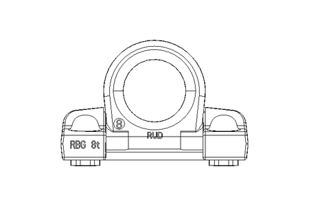 PARAFUSO DE OLHAL   RBG- 8