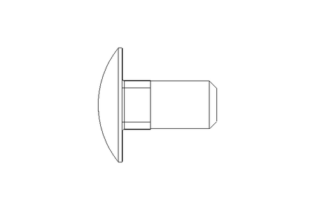 Pf cb oval r/q M10x20 A2 DIN603