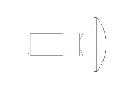 Flachrundschraube M10x30 DIN603