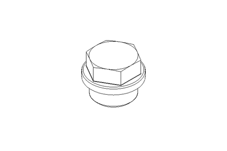 Verschlussschraube 3/8 A A4 DIN 910