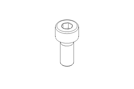 Parafuso Allen M4x10 8.8 DIN912