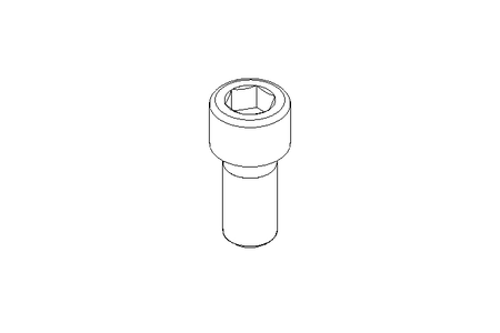 Parafuso Allen M12x25 8.8 DIN912