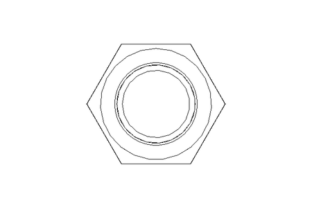 Hexagon screw M36x220 8.8 ISO4014