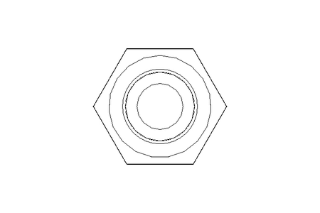 Hexagon screw M6x110 A2 70 ISO4014