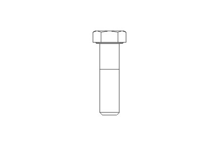 HEX. HEAD SCREW M16X 60 8.8:ZN  DIN 931