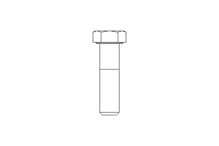 HEX. HEAD SCREW M16X 60 8.8:ZN  DIN 931