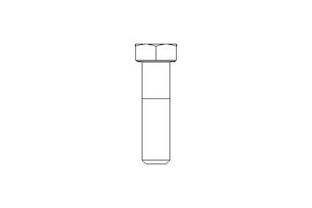 HEX. HEAD SCREW M16X 60 8.8:ZN  DIN 931