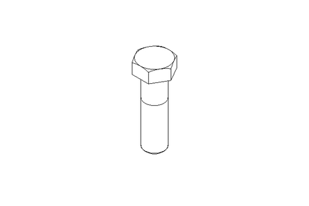 Hexagon screw M20x70 A2 70 ISO4014