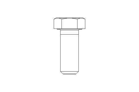 Tornillo cab. hexag. M12x30 A2 70