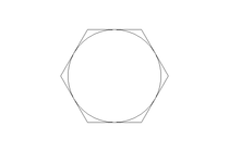 Hexagon screw M6x12 A2 70 ISO4017-KLR